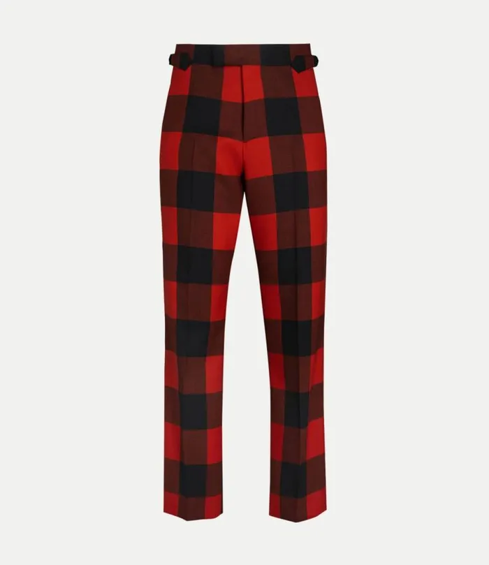 Trousers And Shorts Men Vivienne Westwood Sang Trousers In RedBlack