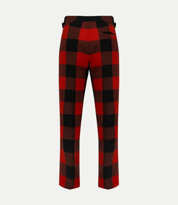 Trousers And Shorts Men Vivienne Westwood Sang Trousers In RedBlack
