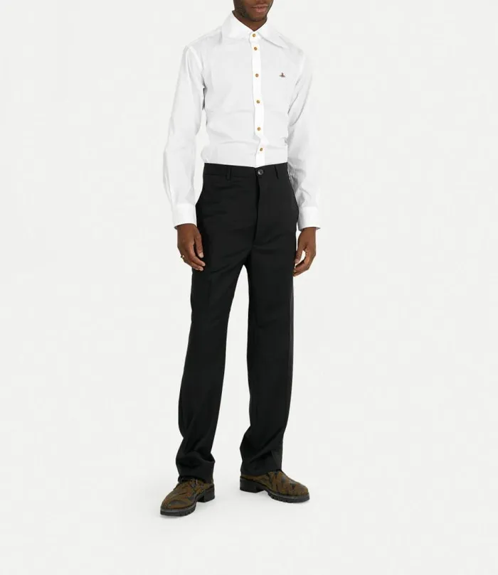 Trousers And Shorts Men Vivienne Westwood Tailoring Trousers In Black
