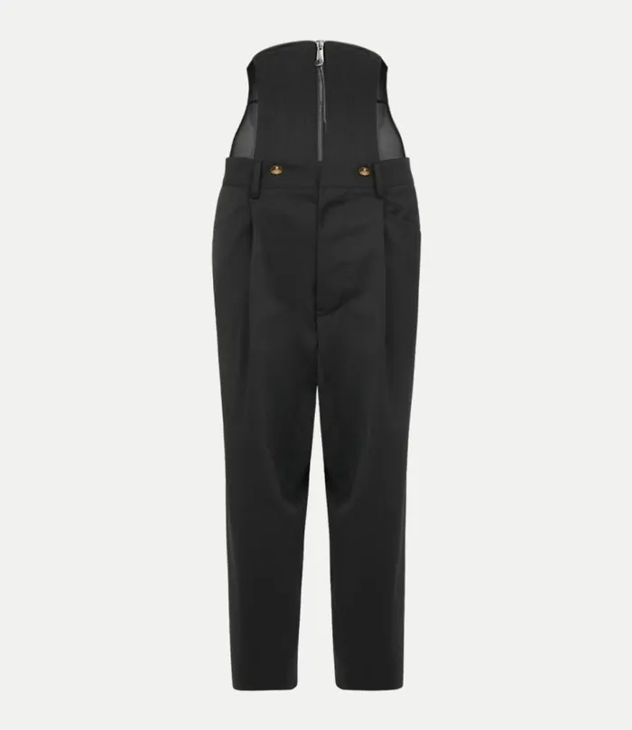 Trousers And Shorts Women Vivienne Westwood Macca Corset Trousers In Black
