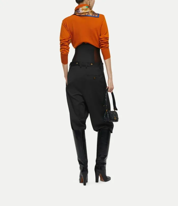 Trousers And Shorts Women Vivienne Westwood Macca Corset Trousers In Black