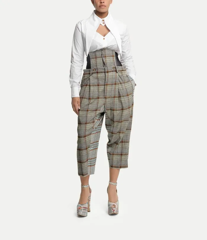 Trousers And Shorts Women Vivienne Westwood Macca Corset Trousers In Mix