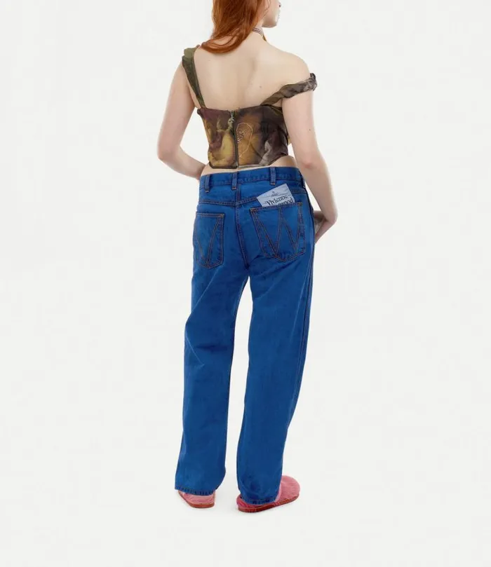 Trousers And Shorts Women Vivienne Westwood Ranch Jeans In Blue