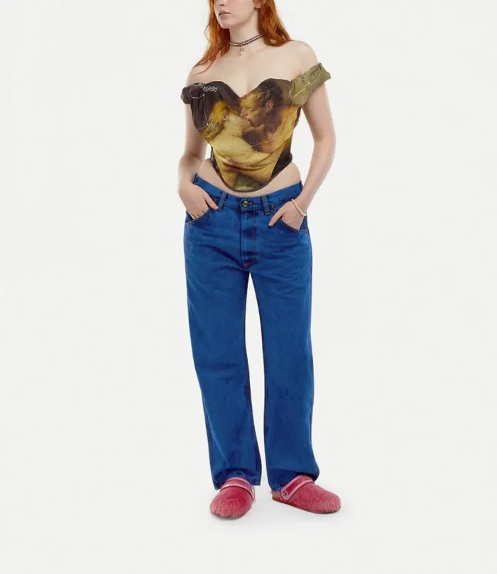 Trousers And Shorts Women Vivienne Westwood Ranch Jeans In Blue