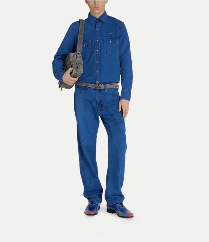Trousers And Shorts Women Vivienne Westwood Ranch Jeans In Blue