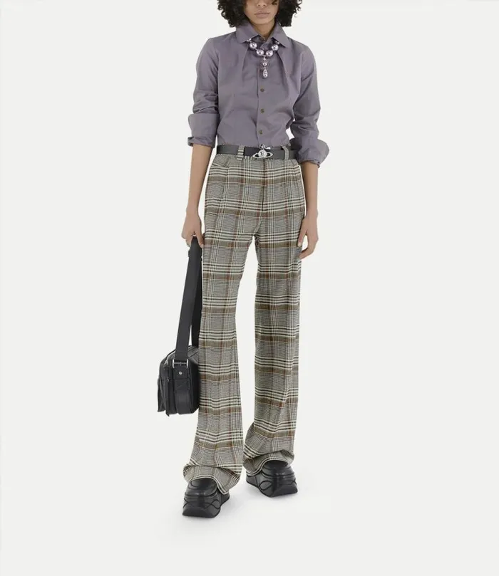 Trousers And Shorts Women Vivienne Westwood Ray Trousers In Blue