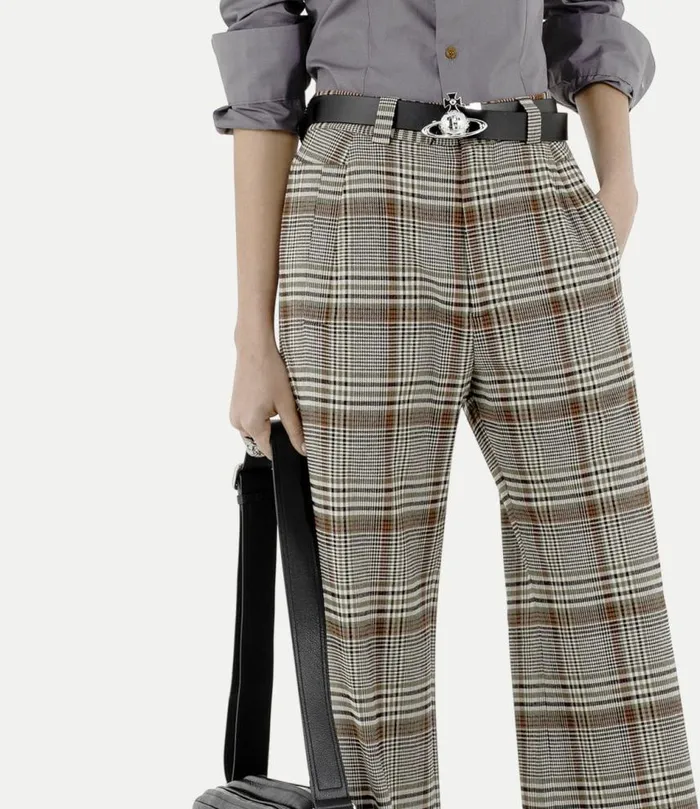 Trousers And Shorts Women Vivienne Westwood Ray Trousers In Blue