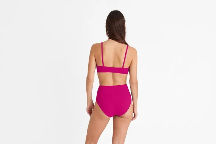 Twopieces Swimsuits Womens Eres Azur Crop Top Sunset 23h