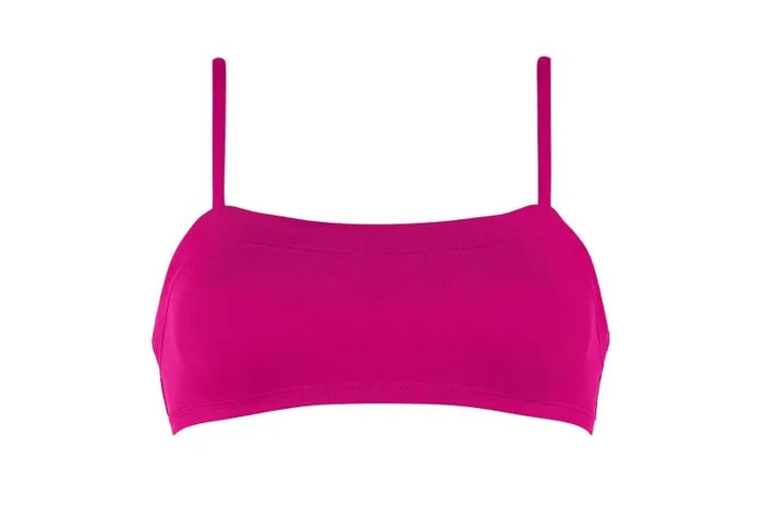 Twopieces Swimsuits Womens Eres Azur Crop Top Sunset 23h