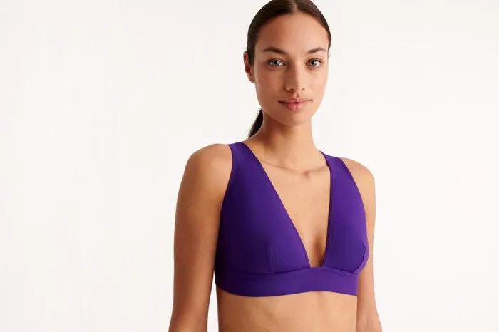 Twopieces Swimsuits Womens Eres Chrome Fullcup Triangle Bikini Top Inka