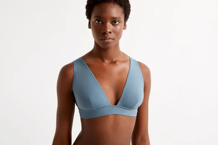 Twopieces Swimsuits Womens Eres Chrome Fullcup Triangle Bikini Top Requin Bleu 23e