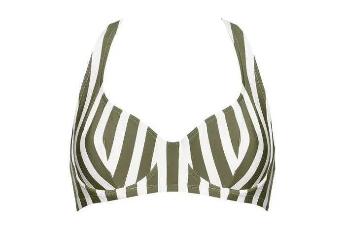 Twopieces Swimsuits Womens Eres Corazn Underwired Bra Olive Verteblanc