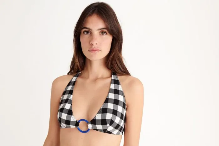 Twopieces Swimsuits Womens Eres Ellipse Fullcup Triangle Noirblanc 23h