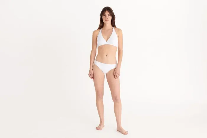Twopieces Swimsuits Womens Eres Gang Fullcup Triangle Bikini Top Blanc