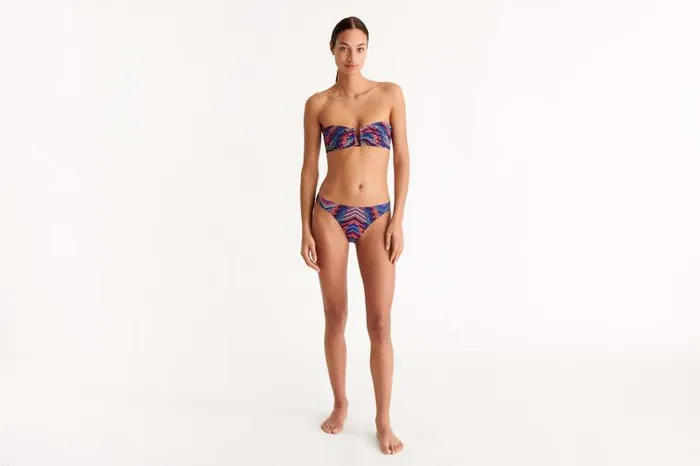 Twopieces Swimsuits Womens Eres Illusion Bandeau Imprime Arcenciel