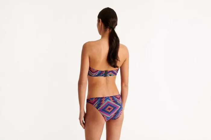 Twopieces Swimsuits Womens Eres Illusion Bandeau Imprime Arcenciel