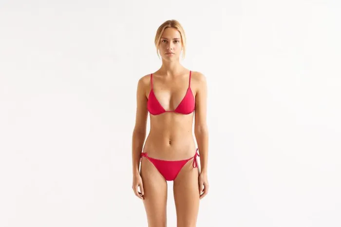 Twopieces Swimsuits Womens Eres Mouna Small Triangle Bikini Top Grenadine 23e