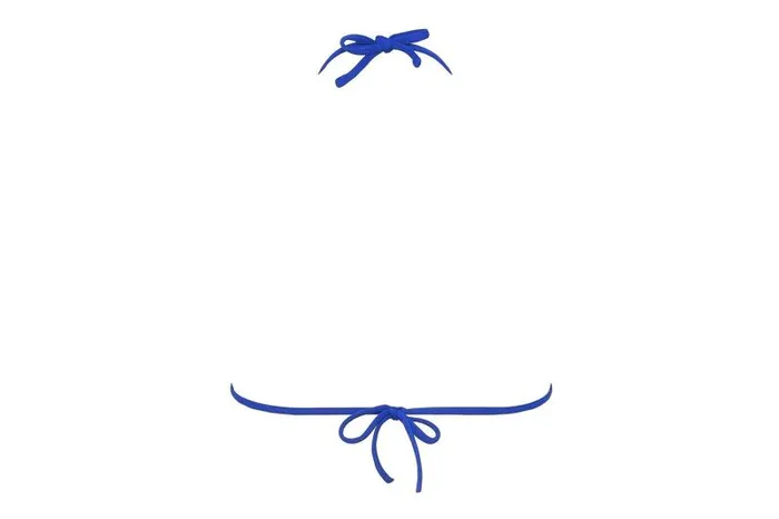 Twopieces Swimsuits Womens Eres Mouna Small Triangle Bikini Top Indigo