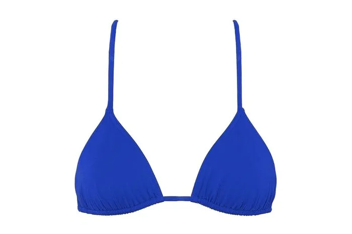 Twopieces Swimsuits Womens Eres Mouna Small Triangle Bikini Top Indigo