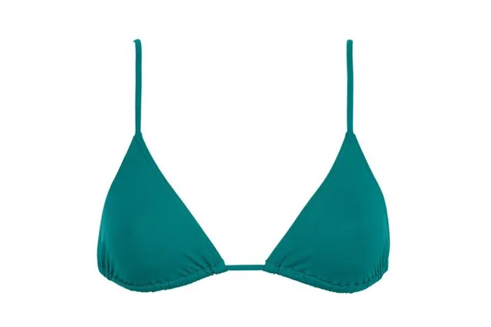 Twopieces Swimsuits Womens Eres Mouna Small Triangle Bikini Top Jungle 23e
