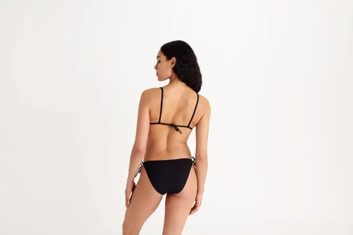 Twopieces Swimsuits Womens Eres Mouna Small Triangle Bikini Top Noir