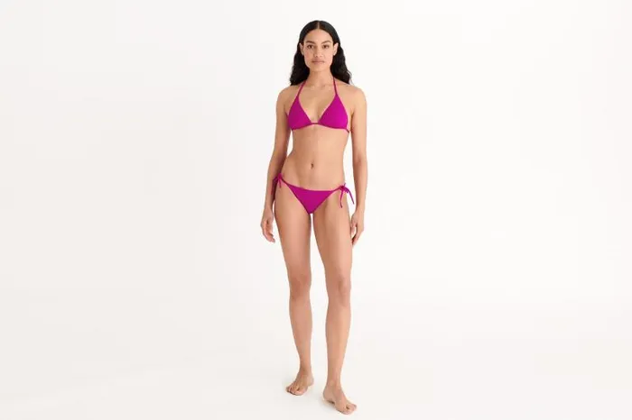 Twopieces Swimsuits Womens Eres Mouna Small Triangle Bikini Top Sunset 23h