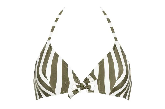 Twopieces Swimsuits Womens Eres Mucho Small Triangle Olive Verteblanc