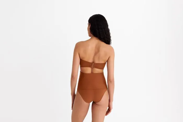 Twopieces Swimsuits Womens Eres Show Bandeau Caramelo