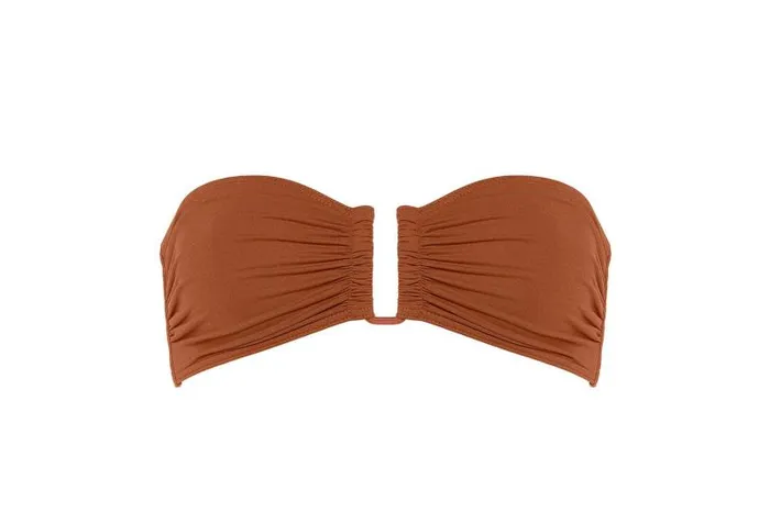 Twopieces Swimsuits Womens Eres Show Bandeau Caramelo