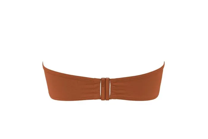 Twopieces Swimsuits Womens Eres Show Bandeau Caramelo