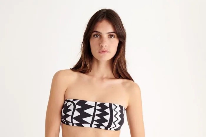 Twopieces Swimsuits Womens Eres Terre Bandeau Imprime Tribu