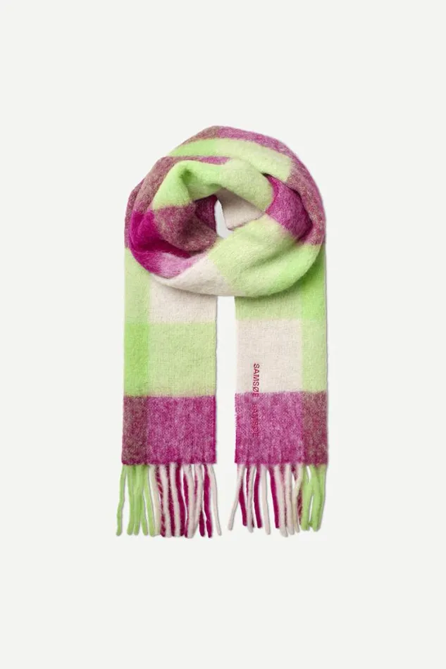 UnisexWomanMan Alex Scarf 14856 Fuchsia Ch Samse Samse Scarves