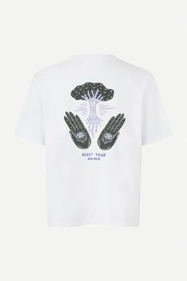 UnisexWomanMan Handsforfeet Tshirt 11725 Reset Your Mind Samse Samse Tshirts and Polos