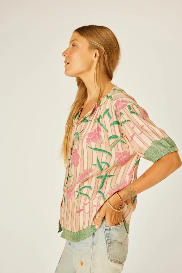 Violet Top Chamomile Rose Women Natalie Martin Tops
