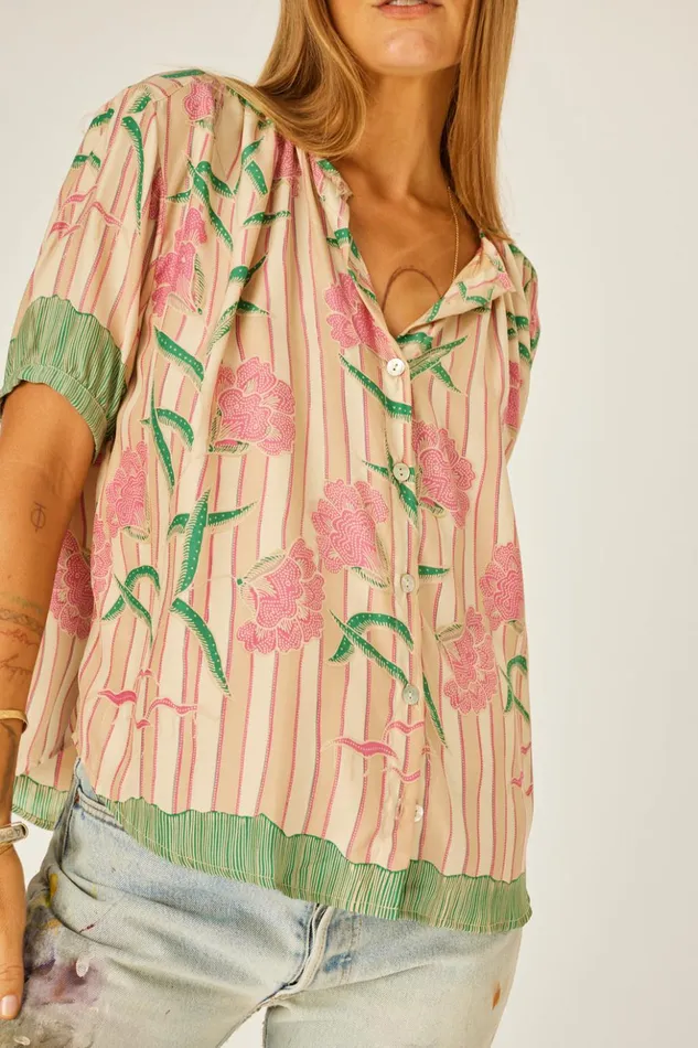 Violet Top Chamomile Rose Women Natalie Martin Tops