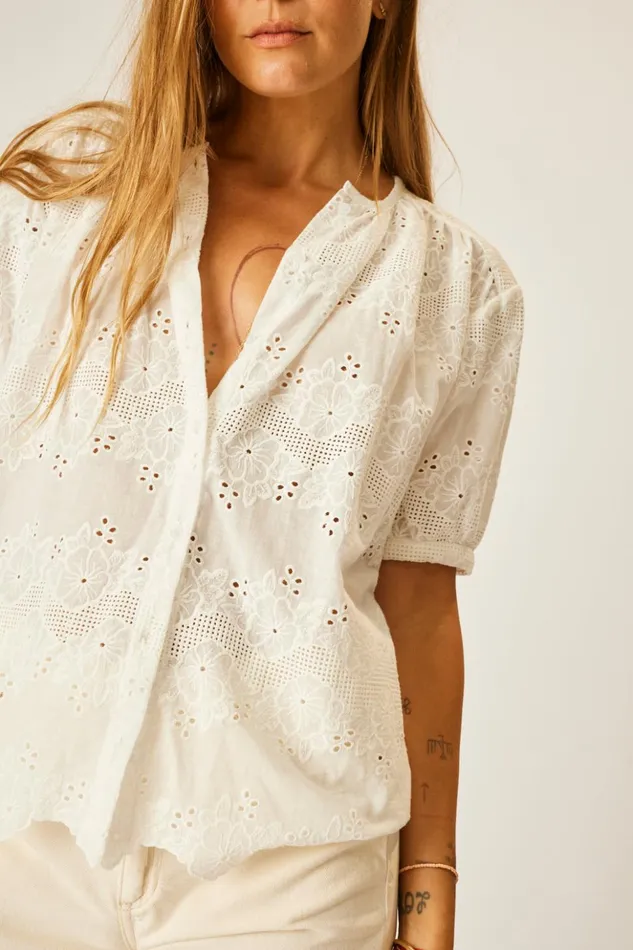 Violet Top Geranium Milk Women Natalie Martin Tops