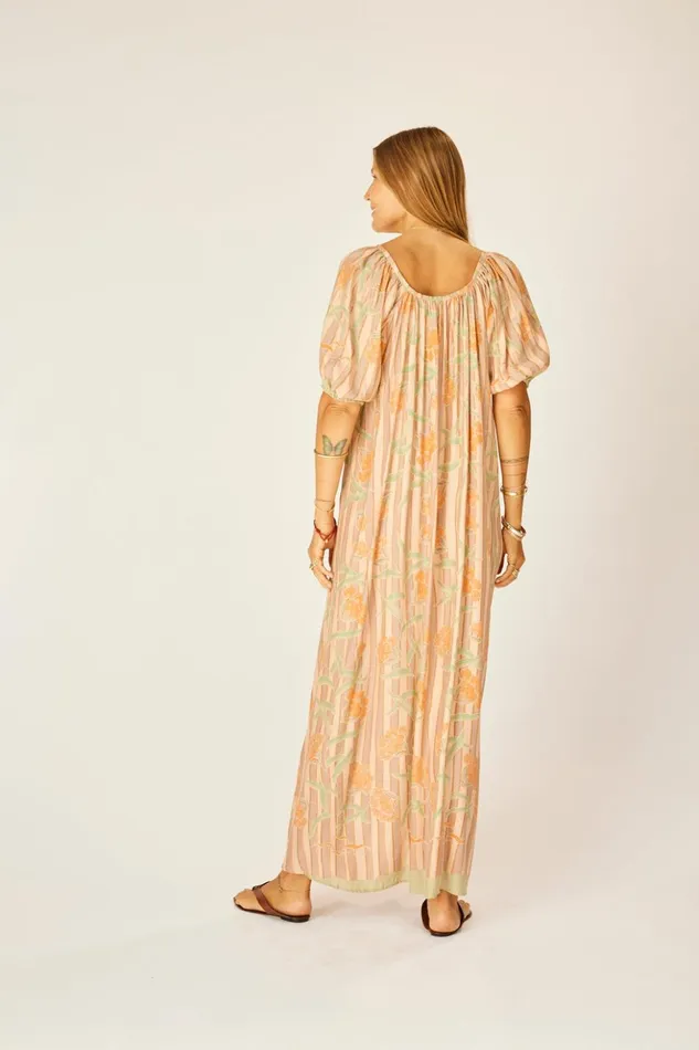 Vivi Dress Chamomile Apricot Women Natalie Martin Dresses