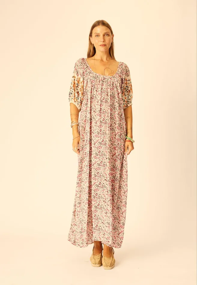 Vivi Dress Petite Fleur Rose Women Natalie Martin Dresses
