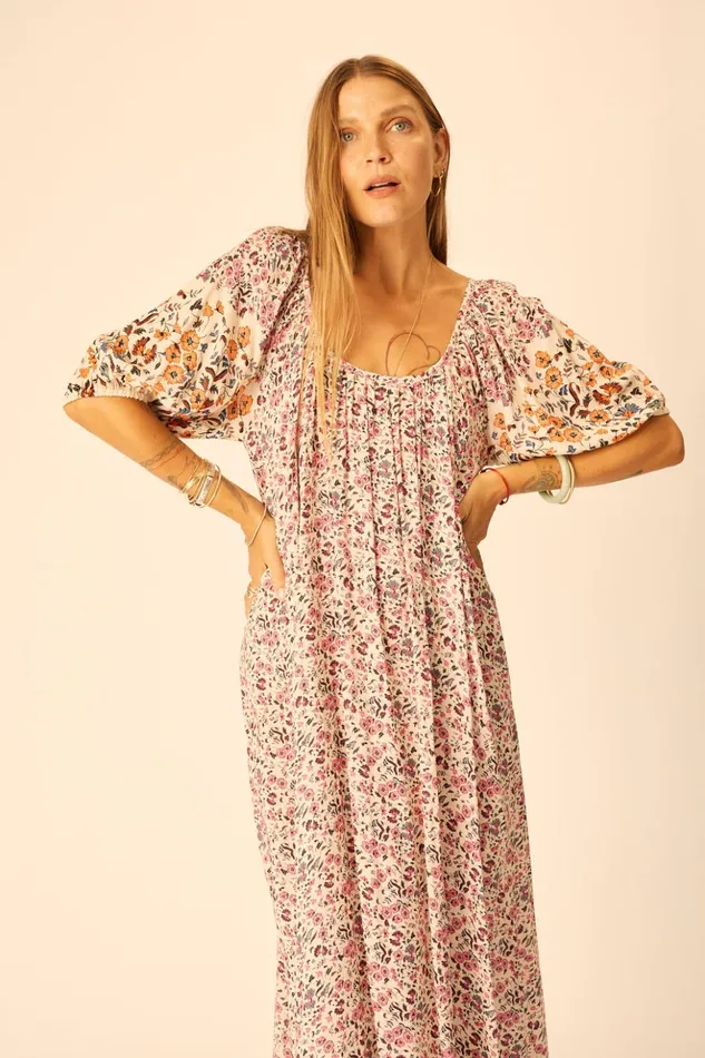Vivi Dress Petite Fleur Rose Women Natalie Martin Dresses