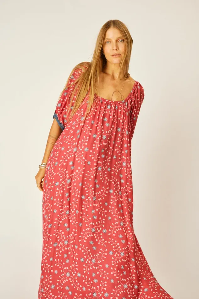 Vivi Dress Pinwheel Red Women Natalie Martin Dresses