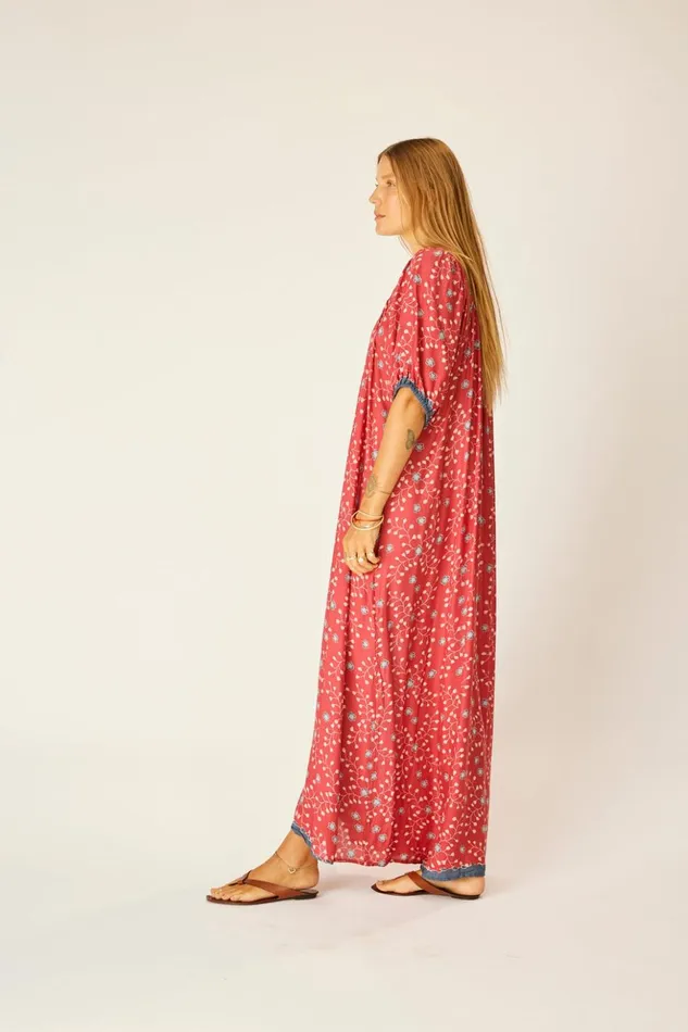Vivi Dress Pinwheel Red Women Natalie Martin Dresses