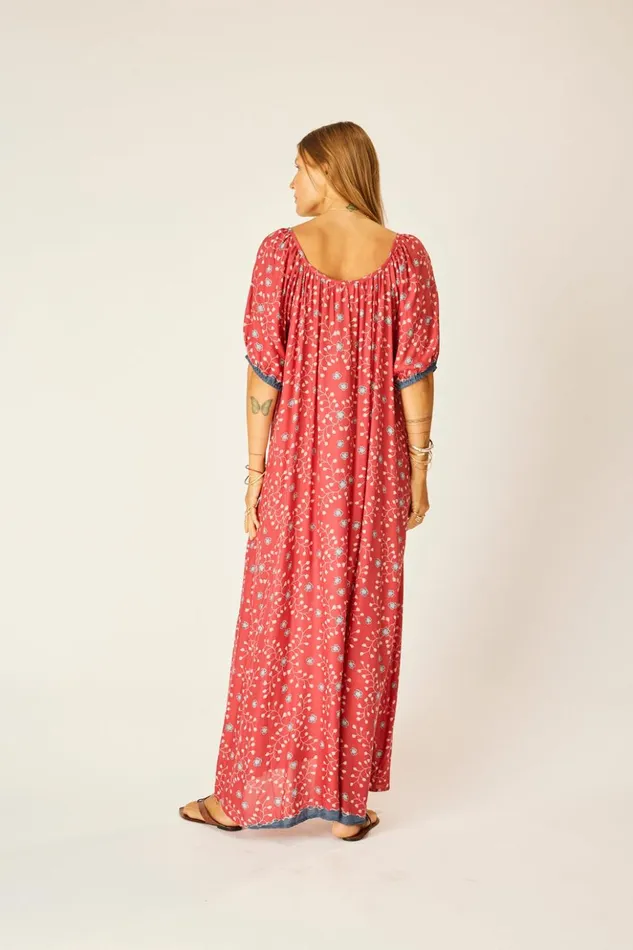 Vivi Dress Pinwheel Red Women Natalie Martin Dresses