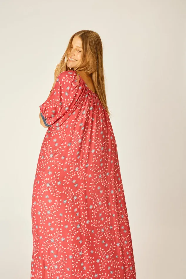 Vivi Dress Pinwheel Red Women Natalie Martin Dresses