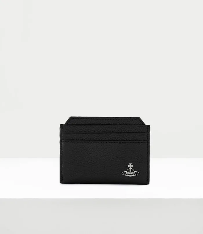 Wallets And Purses WomenMen Vivienne Westwood Slim Card Holder In Black