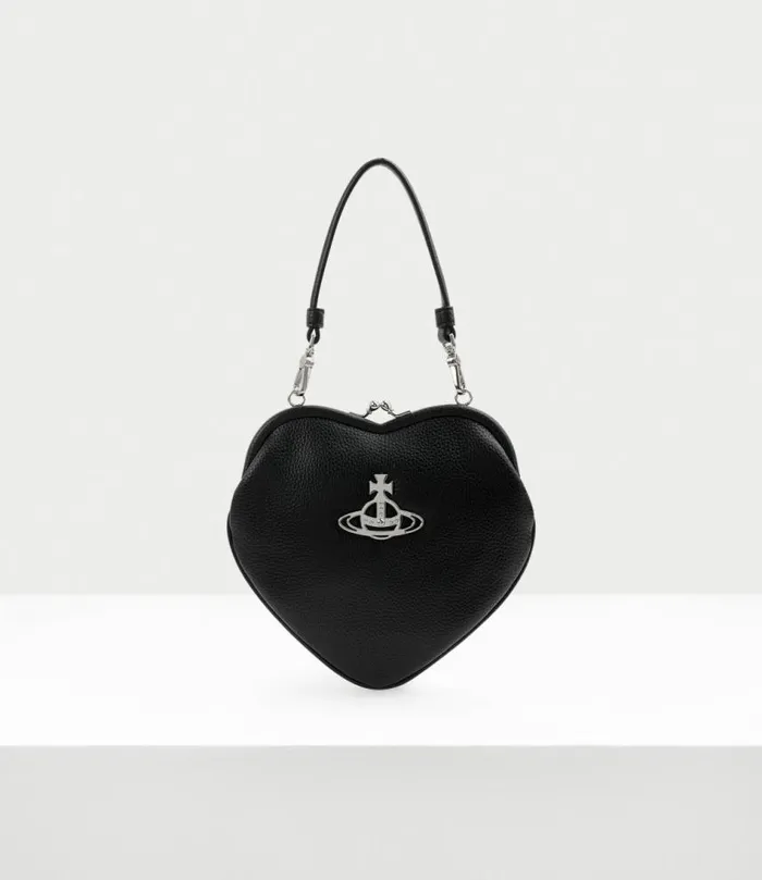Wallets And Purses Women Vivienne Westwood Belle Heart Frame Purse In Black
