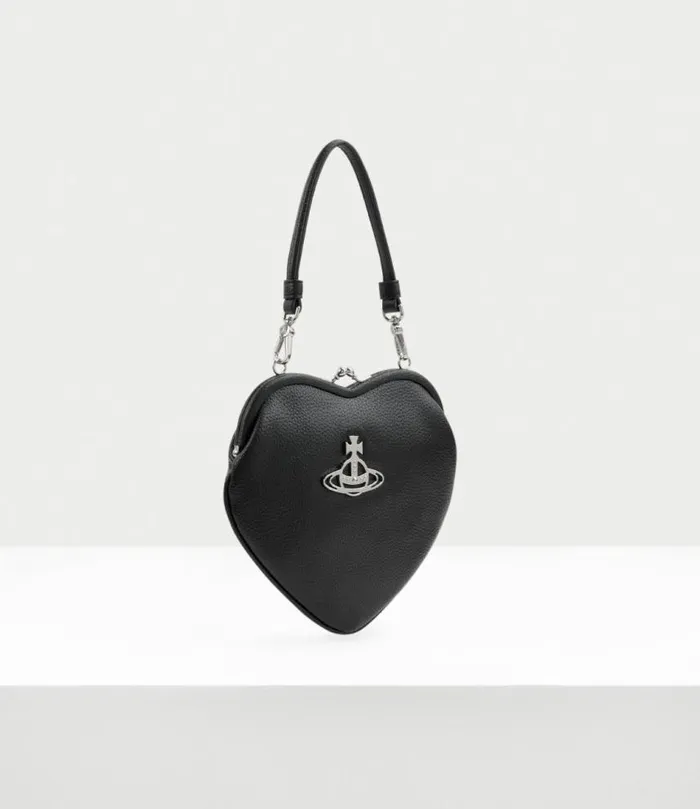 Wallets And Purses Women Vivienne Westwood Belle Heart Frame Purse In Black