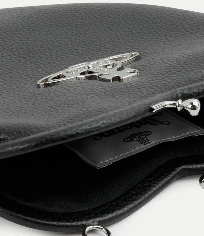 Wallets And Purses Women Vivienne Westwood Belle Heart Frame Purse In Black