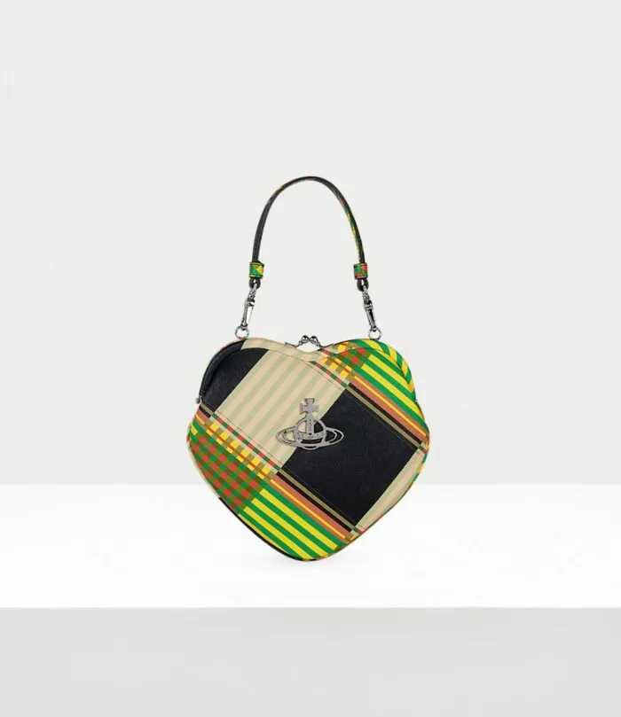 Wallets And Purses Women Vivienne Westwood Belle Heart Frame Purse In CombatTartan Wallets And Purses Women Vivienne Westwood Belle Heart Frame Purse In CombatTartan
