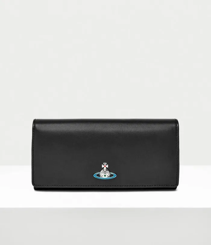 Wallets And Purses Women Vivienne Westwood Classic Credit Card Wallet In Black Wallets And Purses Women Vivienne Westwood Classic Credit Card Wallet In Black