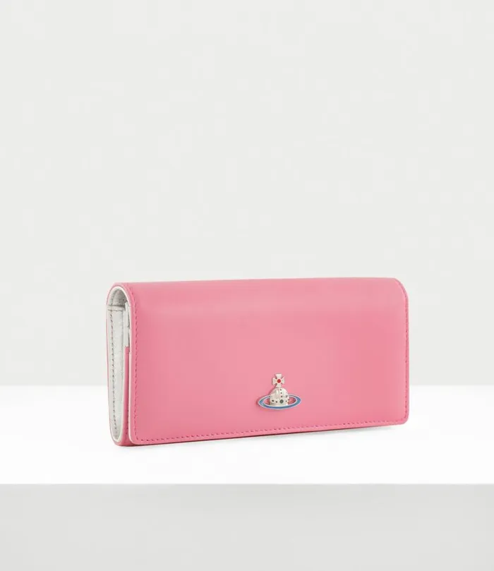 Wallets And Purses Women Vivienne Westwood Classic Credit Card Wallet In Pink